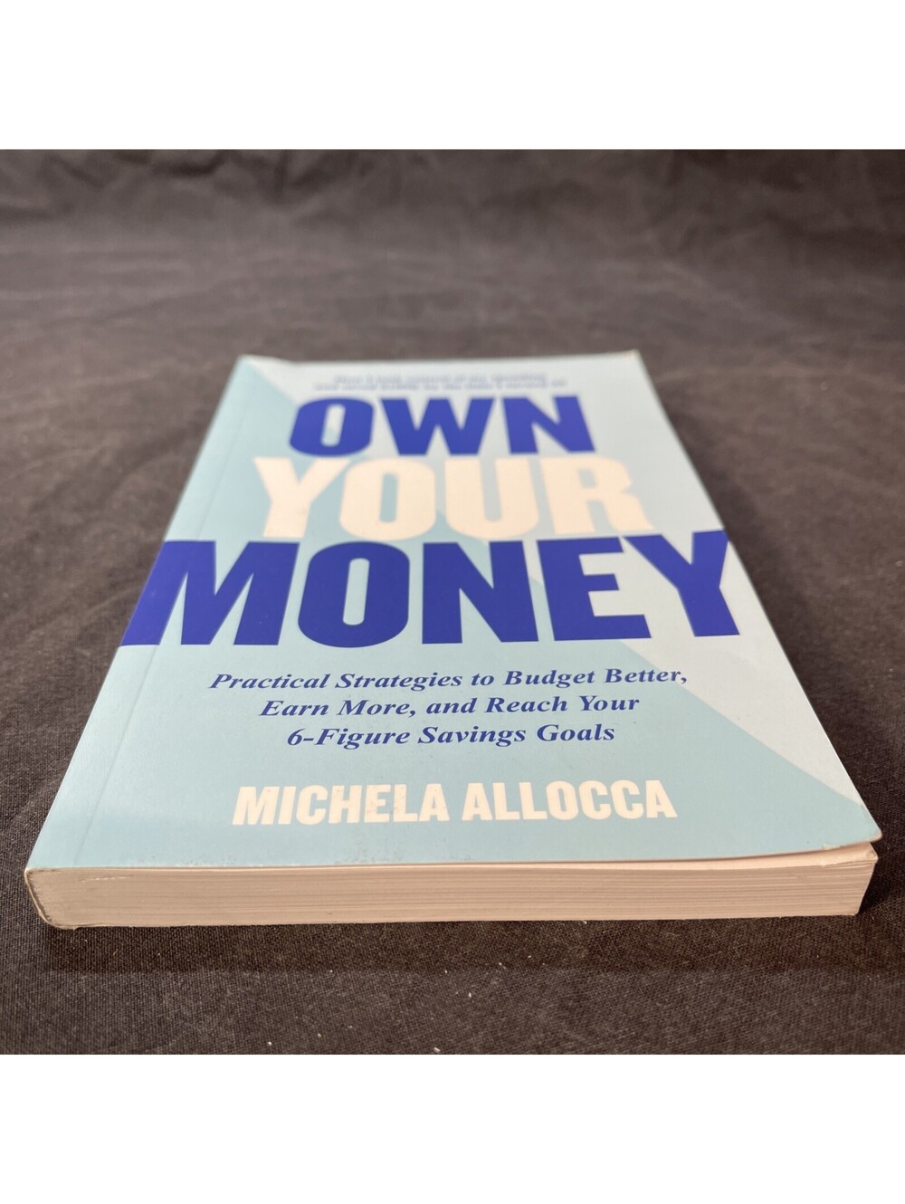 Own Your Money: Practical Strategies - Paperback, by Allocca Michela - Very Good